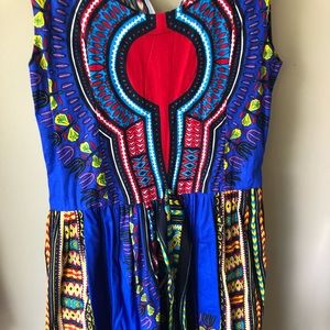 African (tribal) dashiki style dress